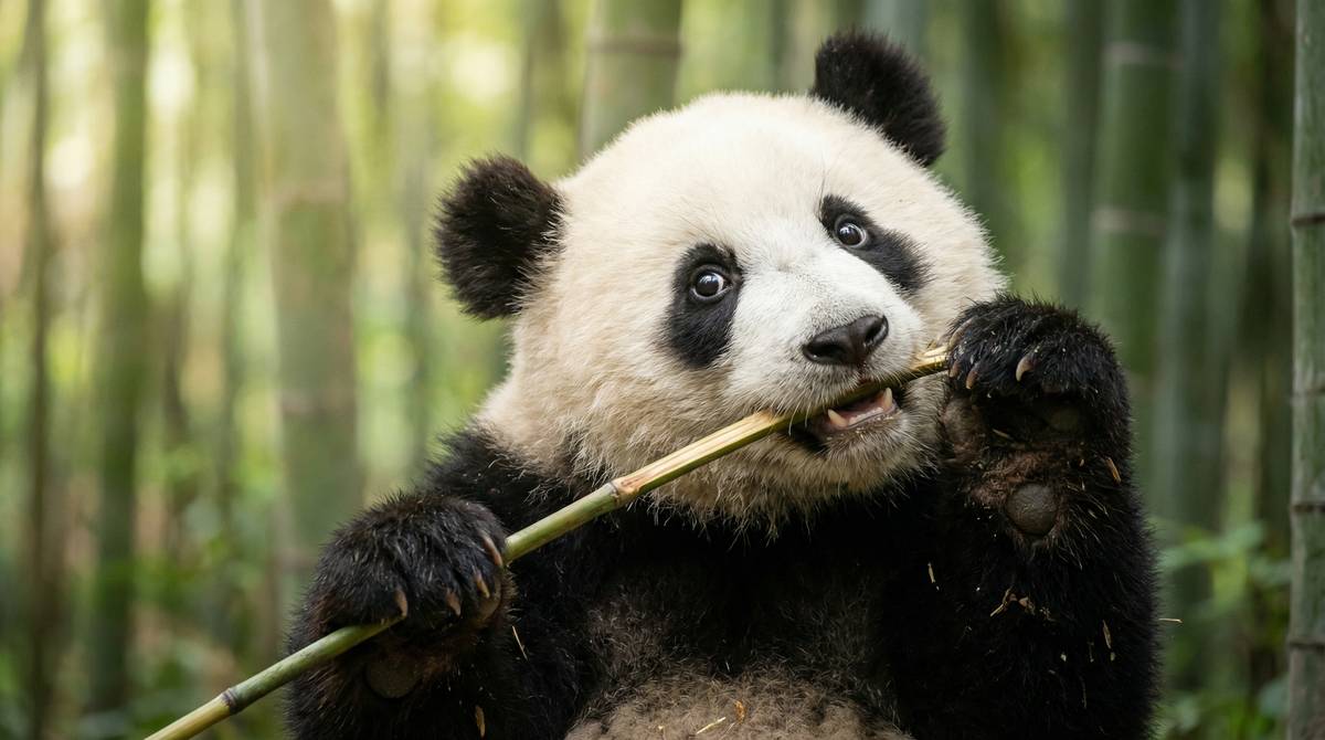 国产主播熊猫视频 - 大熊猫竹林漫步